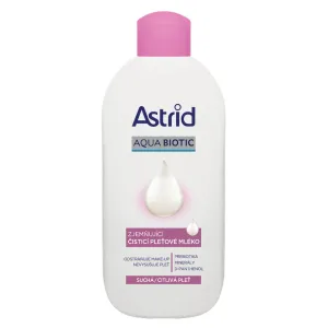 Astrid Aqua Biotic Softening Cleansing Milk 200 ml čistiace mlieko pre ženy na zmiešanú pleť; na dehydratovanu pleť; na citlivú a podráždenú pleť