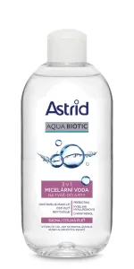 Astrid Aqua Biotic 3in1 Micellar Water 200 ml micelárna voda pre ženy na zmiešanú pleť; na citlivú a podráždenú pleť