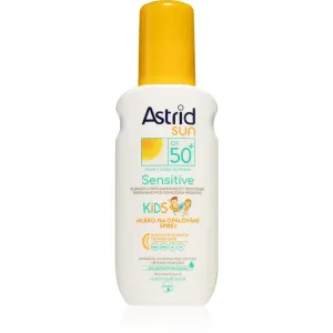 Astrid Sun Kids Sensitive Lotion Spray SPF50+ 150 ml opaľovací prípravok na telo pre deti na citlivú a podráždenú pleť