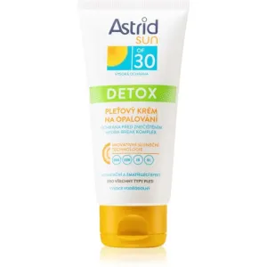 Astrid Sun Detox Face Cream SPF30 50 ml opaľovací prípravok na tvár unisex na dehydratovanu pleť