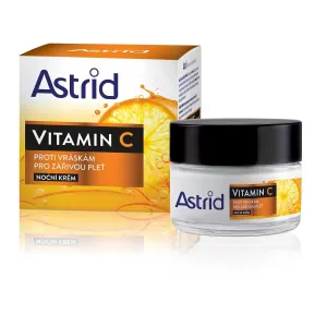Astrid Vitamin C 50 ml nočný pleťový krém W na normálnu pleť; proti vráskam; na rozjasnenie pleti; spevnenie a lifting pleti; na dehydratovanu pleť