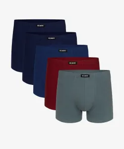 Men's Boxer Shorts ATLANTIC 5Pack - Multicolored #8543070