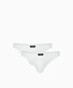 Men's thongs ATLANTIC 2Pack - white