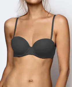 Women's bra Balconette ATLANTIC - dark gray #7284318