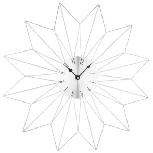 Nástenné hodiny Crystal Star silver, 50cm #3442928