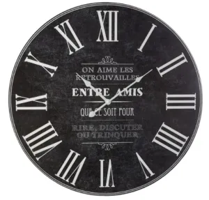 Nástenné retro hodiny Entre Amis Atmosphera 2366, 57 cm
