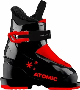 Atomic Hawx Kids 1 Black/Red 17 Zjazdové lyžiarky