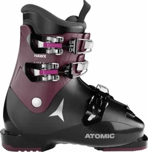 Atomic Hawx Kids 3 Black/Violet/Pink 21/21,5 Zjazdové lyžiarky