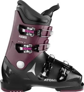 Atomic Hawx Kids 4 Black/Violet/Pink 25/25,5 Zjazdové lyžiarky