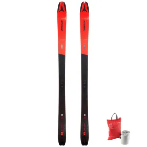 Atomic BACKLAND 78 + SKIN 78/80 Skialpinistické lyže, červená, veľkosť 163