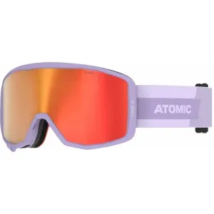 Atomic COUNT JR CYLINDRIC Detské lyžiarske okuliare, fialová, veľkosť