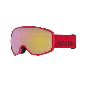 Atomic COUNT STEREO Lyžiarske okuliare, červená, veľkosť os