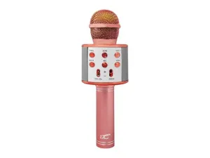 Dětský karaoke mikrofon LTC LXMIC100R Rose Gold #5465020