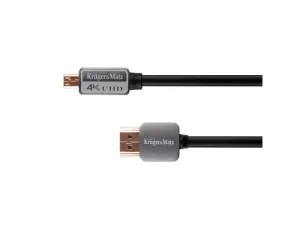 Kabel KRUGER & MATZ KM0328 HDMI - micro HDMI 3m #3747680
