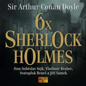 6x Sherlock Holmes - Arthur Conan Doyle (mp3 audiokniha)