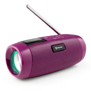 Auna Blaster DAB Radio, prenosný Bluetooth reproduktor, DAB/DAB+/FM, batéria, LCD #1426156