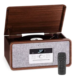 Auna Bella Ann, stereo systém, gramofón, rádio DAB+/UKW, USB, bluetooth #1427689