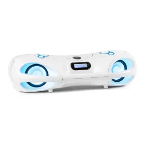Auna Spacewoofer DAB Boombox, CD-prehrávač, DAB+, UKW, Bluetooth, diaľkové ovládanie, LED #1425270