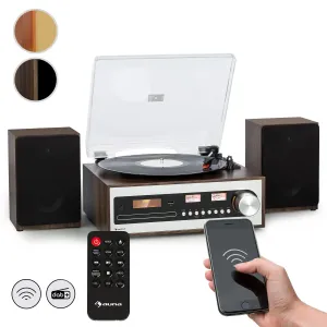 Auna Oxford SE, mini stereo systém, DAB+/FM, BT funkcia, vinyl, CD, AUX-In #1427278