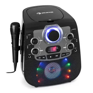 Auna StarMaker 2.0, karaoke systém, bluetooth funkcia, CD prehrávač, vrátane mikrofónu #7605788
