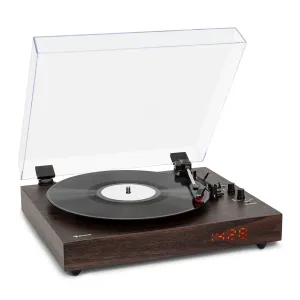 Auna auna TT-Classic Chrono, gramofón, kryt proti prachu, Bluetooth, vrátane reproduktorov, 33/45/78 otáčok/minútu #1426578