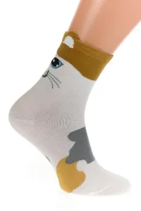 Biele ponožky BINBIN