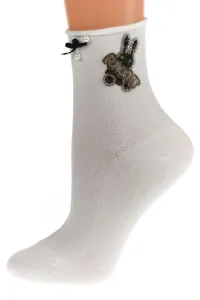Biele ponožky DINA