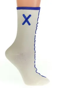 Bielo-modré ponožky AKIN