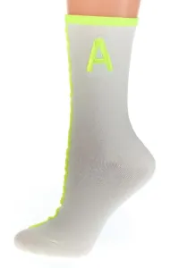 Bielo-zelené ponožky AKIN