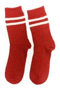 Červené ponožky KIZES