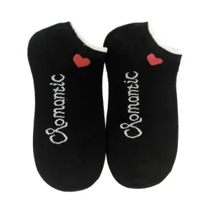 Čierne ponožky ROMANTIC