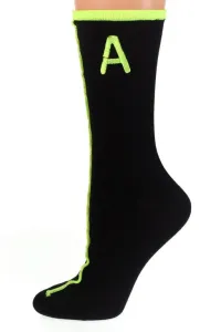 Čierno-zelené ponožky AKIN #1785769
