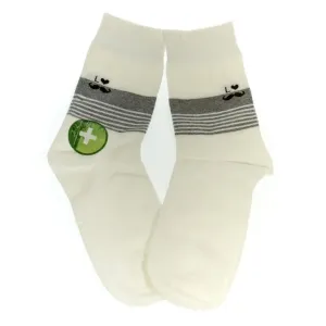 Dámske biele ponožky GROOT