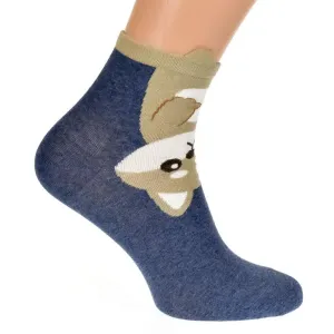 Modré ponožky DELY #1795611