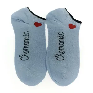 Modré ponožky ROMANTIC