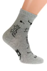 Sivé ponožky FUSA