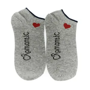 Sivé ponožky ROMANTIC