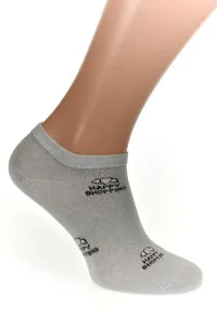 Sivé ponožky SHOPPING