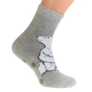Termo sivé ponožky SNOW