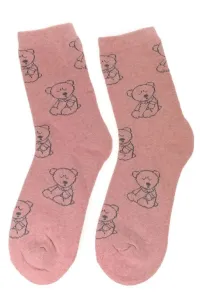 Thermo ružové ponožky TEDY