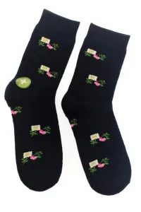 Tmavomodré ponožky GINY