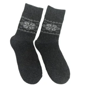 Tmavosivé ponožky ERDE