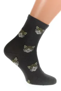 Tmavosivé ponožky PET