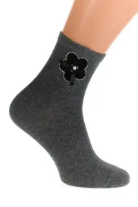 Tmavosivé ponožky SINA