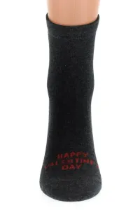 Tmavosivé ponožky VALENTÍN