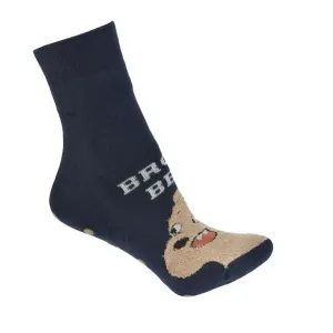 Zimné tmavo-modré ponožky BEAR