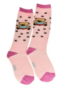 Termo detské svetlo-ružové ponožky MILO