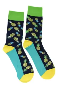 Pánske žlto-zelené ponožky BELIE #1790593