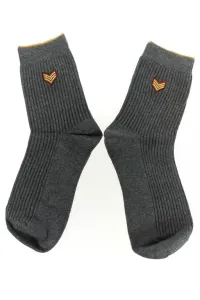 Tmavosivé ponožky GING #1785476