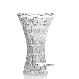 Aurum Crystal Brúsená váza CLASSIC 255 mm